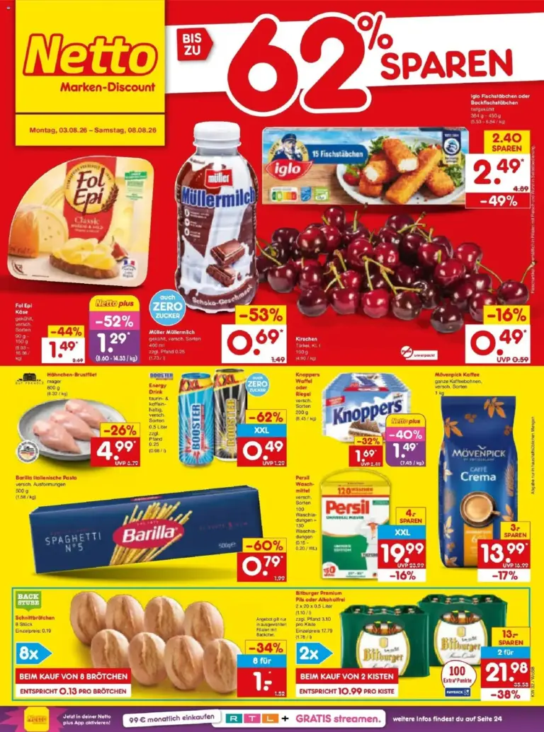 Netto Marken-Discount Prospekt Ludwigshafen-Edigheim ab 03.08.2026