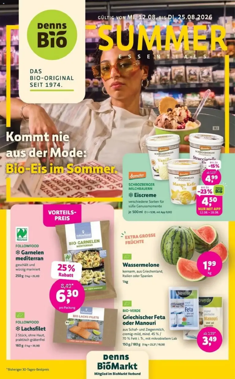 Denns BioMarkt ab 12.08.2026