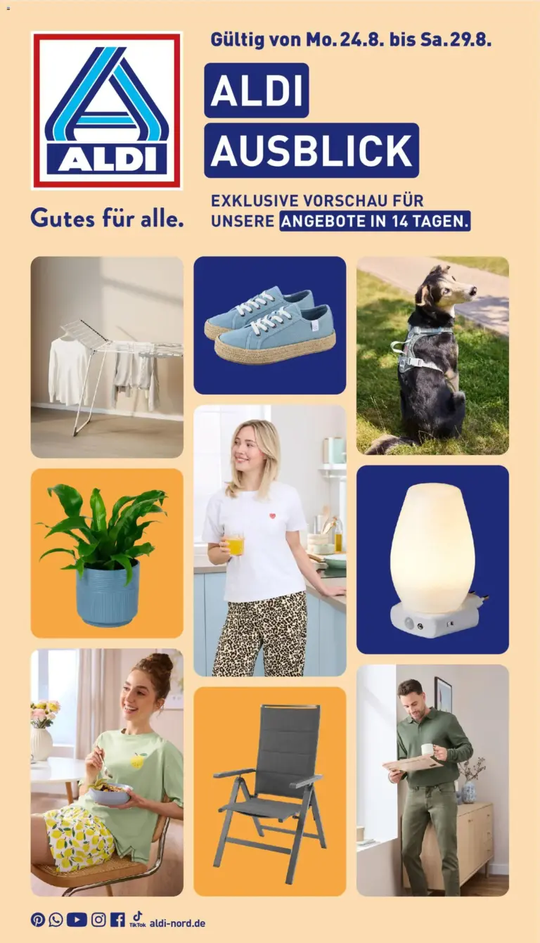 Aldi Prospekt ab 24.08.2026