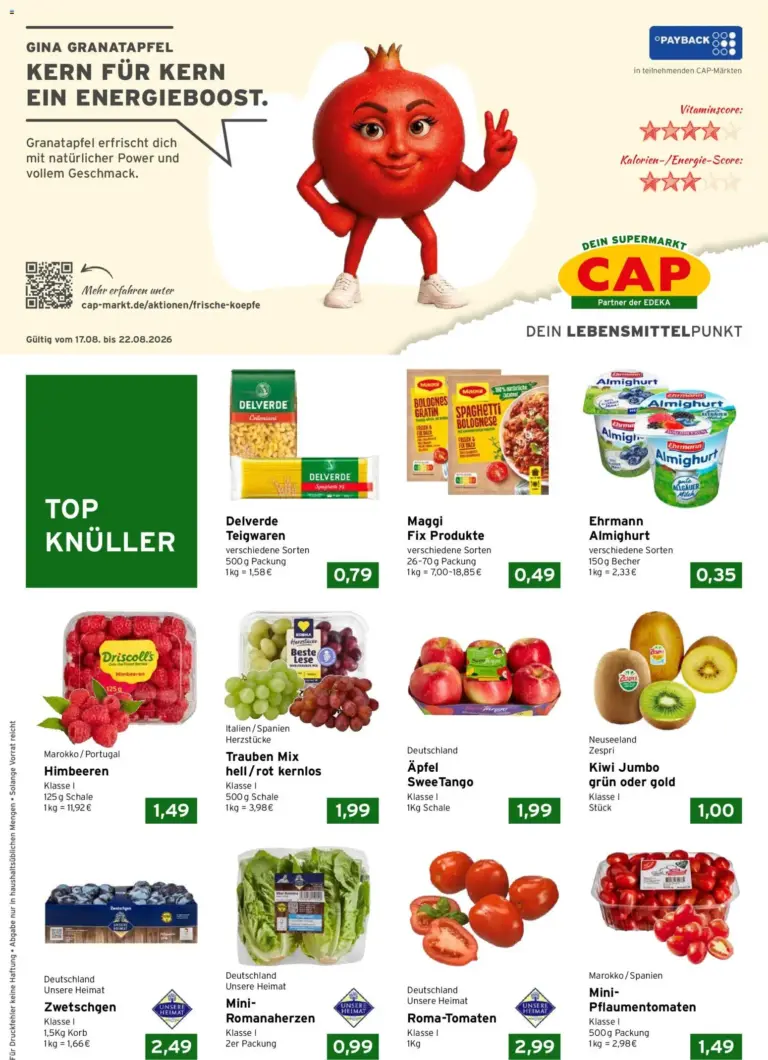 CAP Markt Prospekt ab 17.08.2026