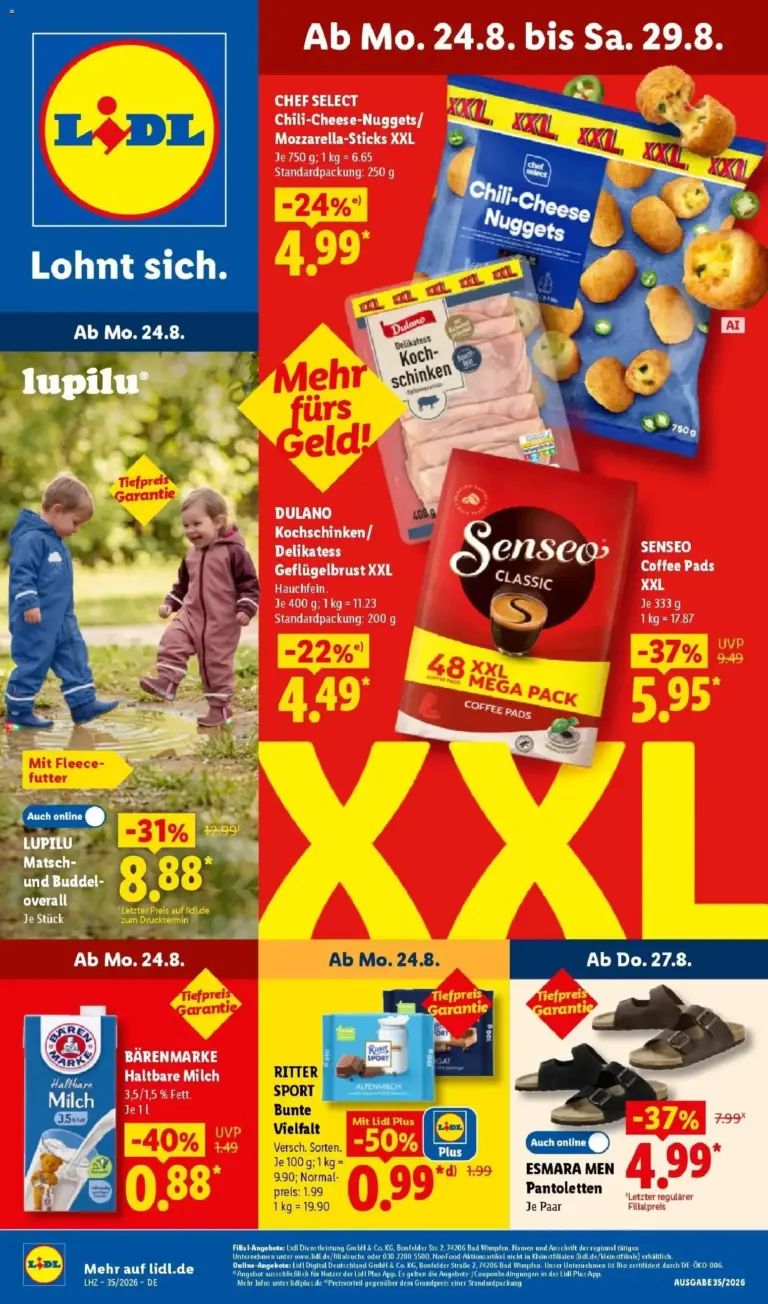 Lidl Prospekt Senftenberg ab 24.08.2026