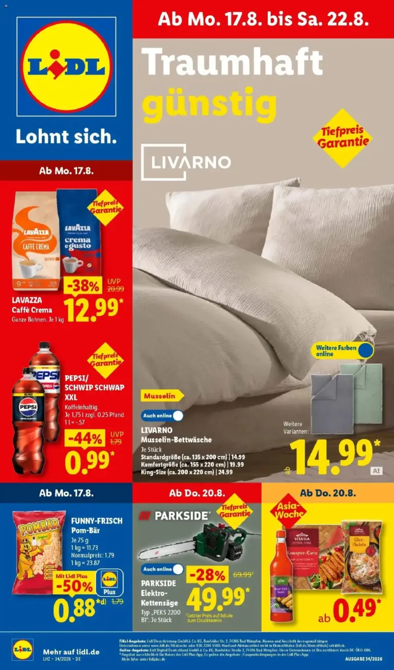 Lidl Prospekt Emlichheim ab 17.08.2026