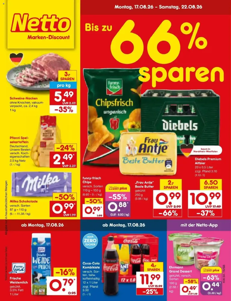 Netto Marken-Discount Prospekt Jüchen ab 17.08.2026