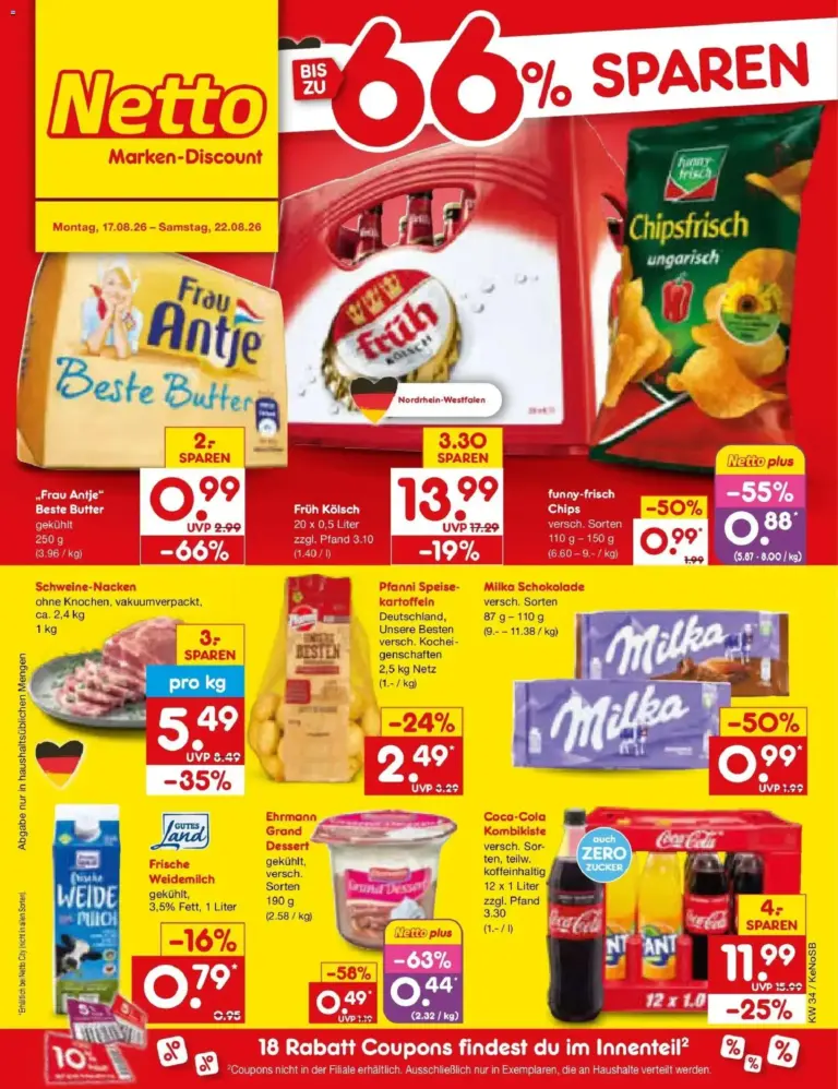 Netto Marken-Discount Prospekt Bonn ab 17.08.2026