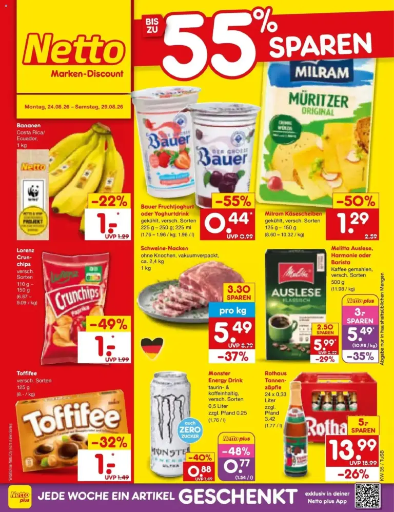 Netto Marken-Discount Prospekt Sindelfingen ab 24.08.2026