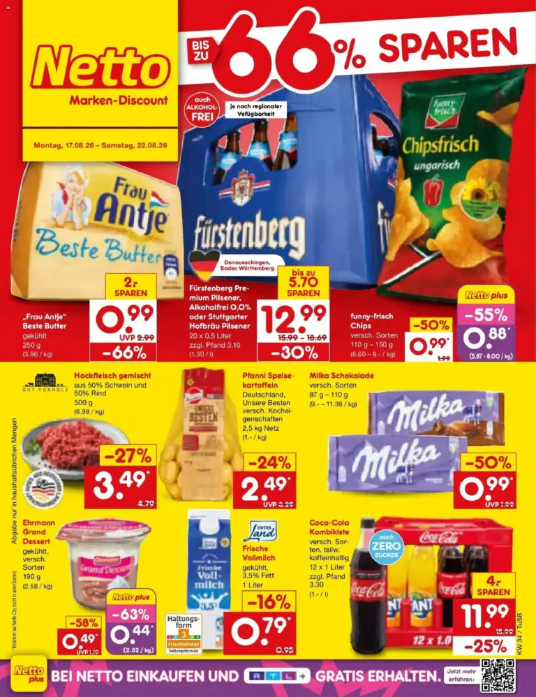 Netto Marken-Discount Prospekt Lahr-Langenwinkel ab 17.08.2026