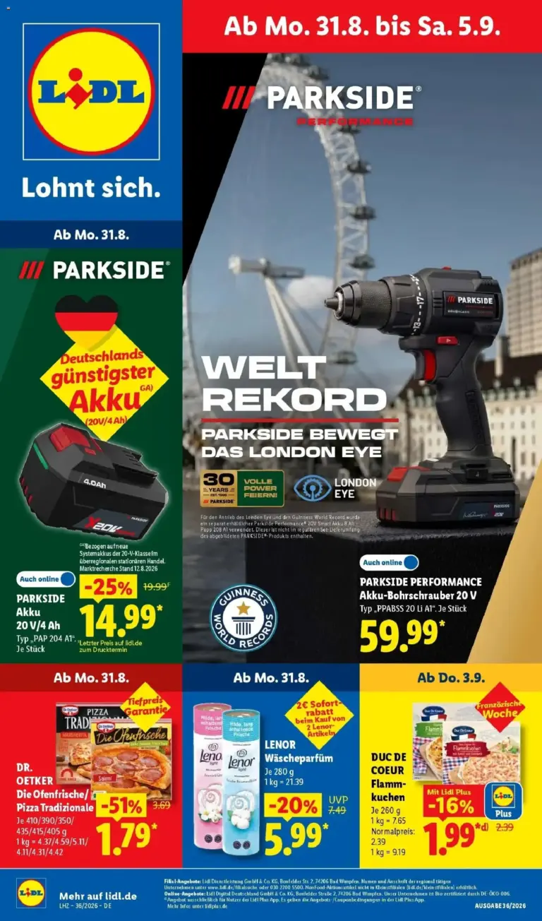 Lidl Prospekt Mahlow ab 31.08.2026