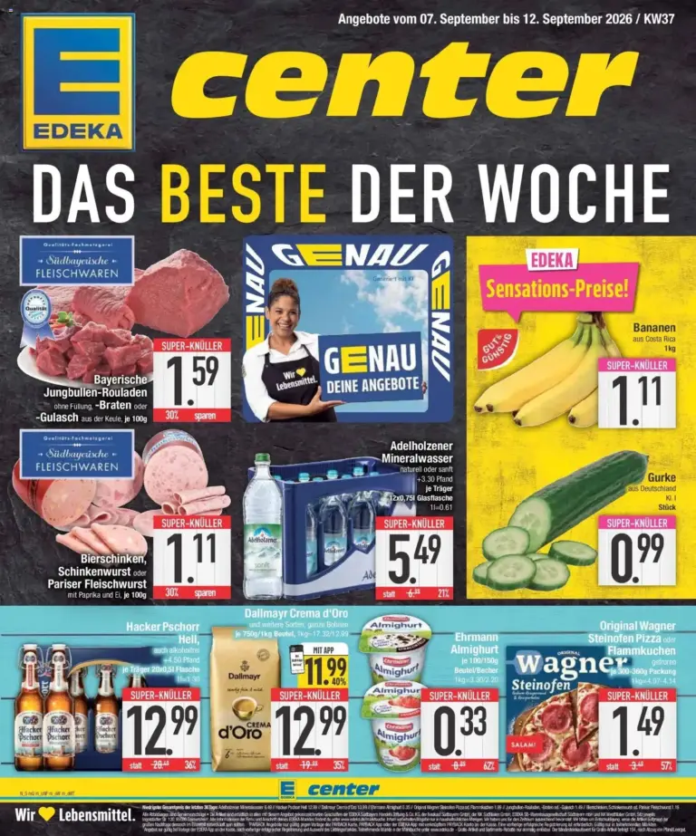 E center Prospekt Regensburg ab 07.09.2026