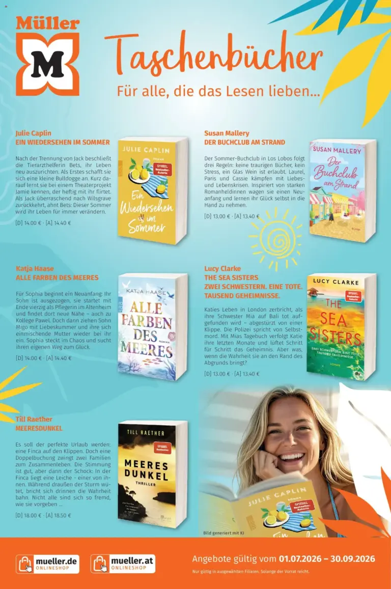 Müller Taschenbücher ab 01.07.2026