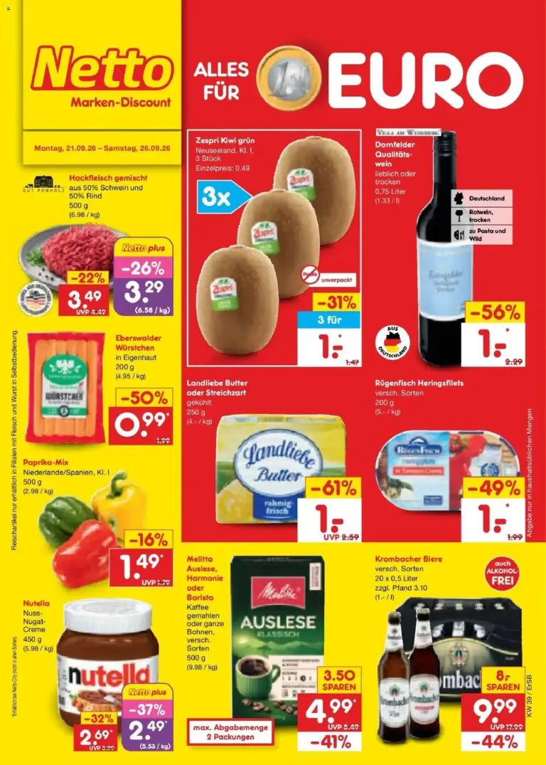 Netto Marken-Discount Prospekt Naumburg ab 21.09.2026