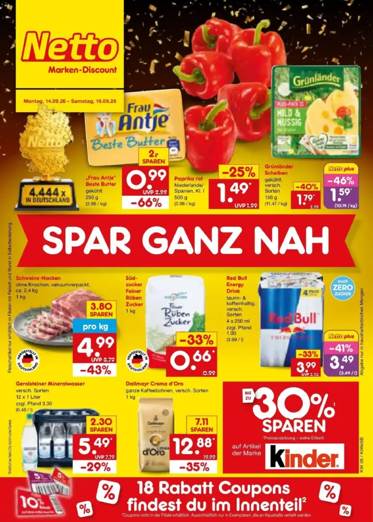 Netto Marken-Discount Prospekt Bad Friedrichshall ab 14.09.2026