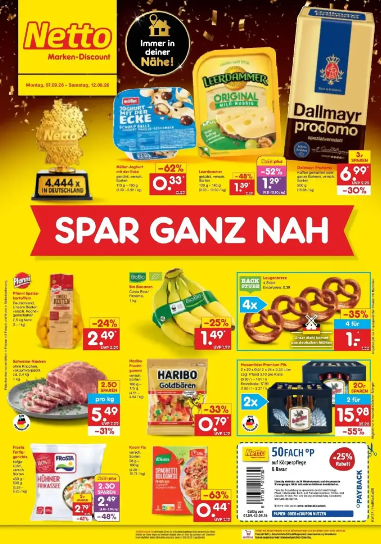 Netto Marken-Discount Prospekt Oldenburg ab 07.09.2026