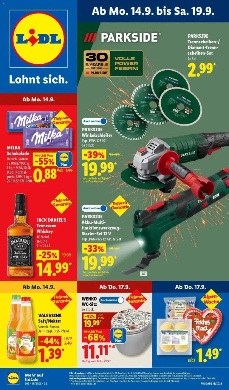 Lidl Prospekt Mahlow ab 14.09.2026